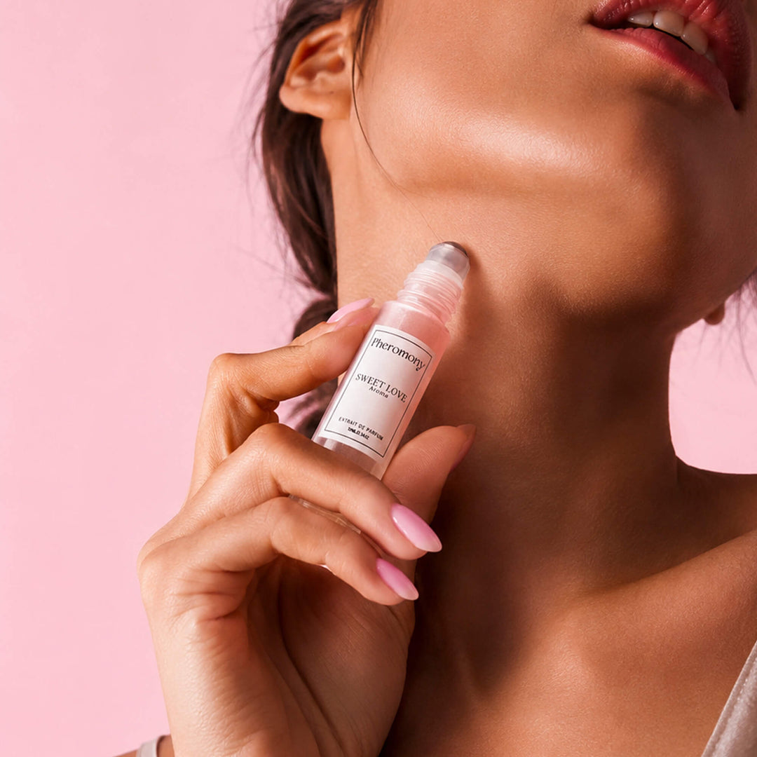 Pheromon Parfum bei der Anwendung