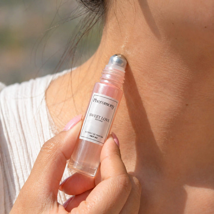 Pheromony Sweet Love aufgetragen